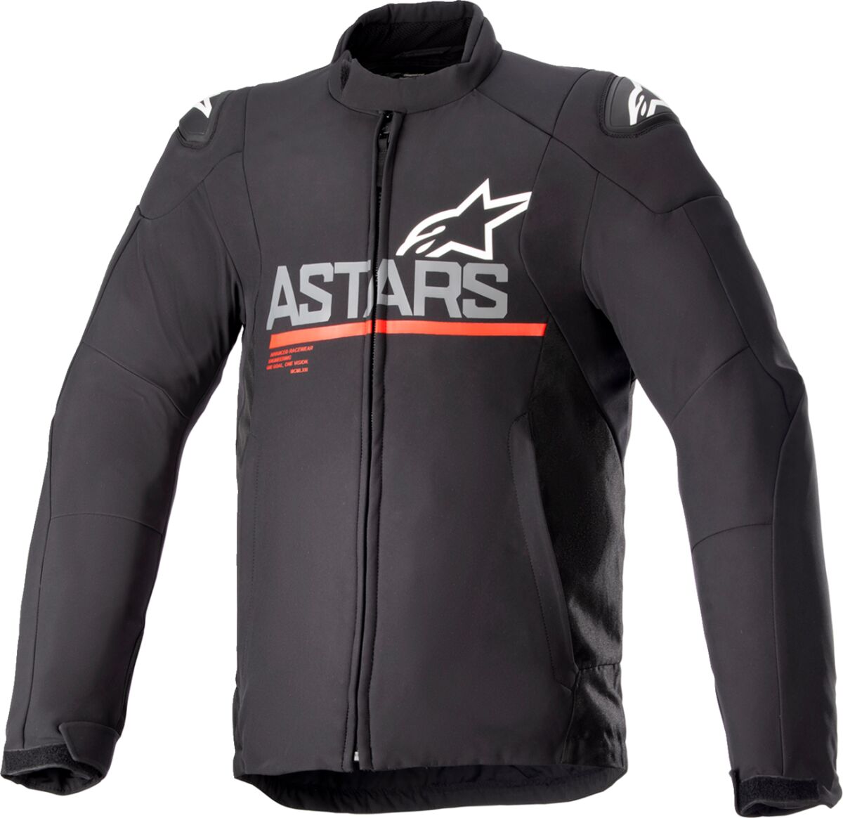 JACKET SMX WP BK/G/RD S