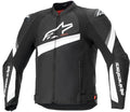 JACKET T-GP+R V4 BLACK/WHT 2X