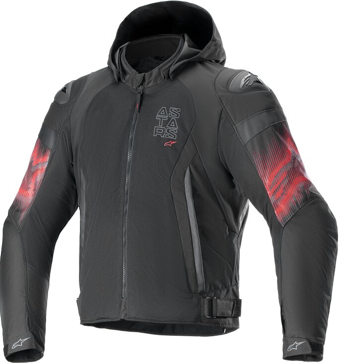 JACKET ZACA VENOM BK/RD S