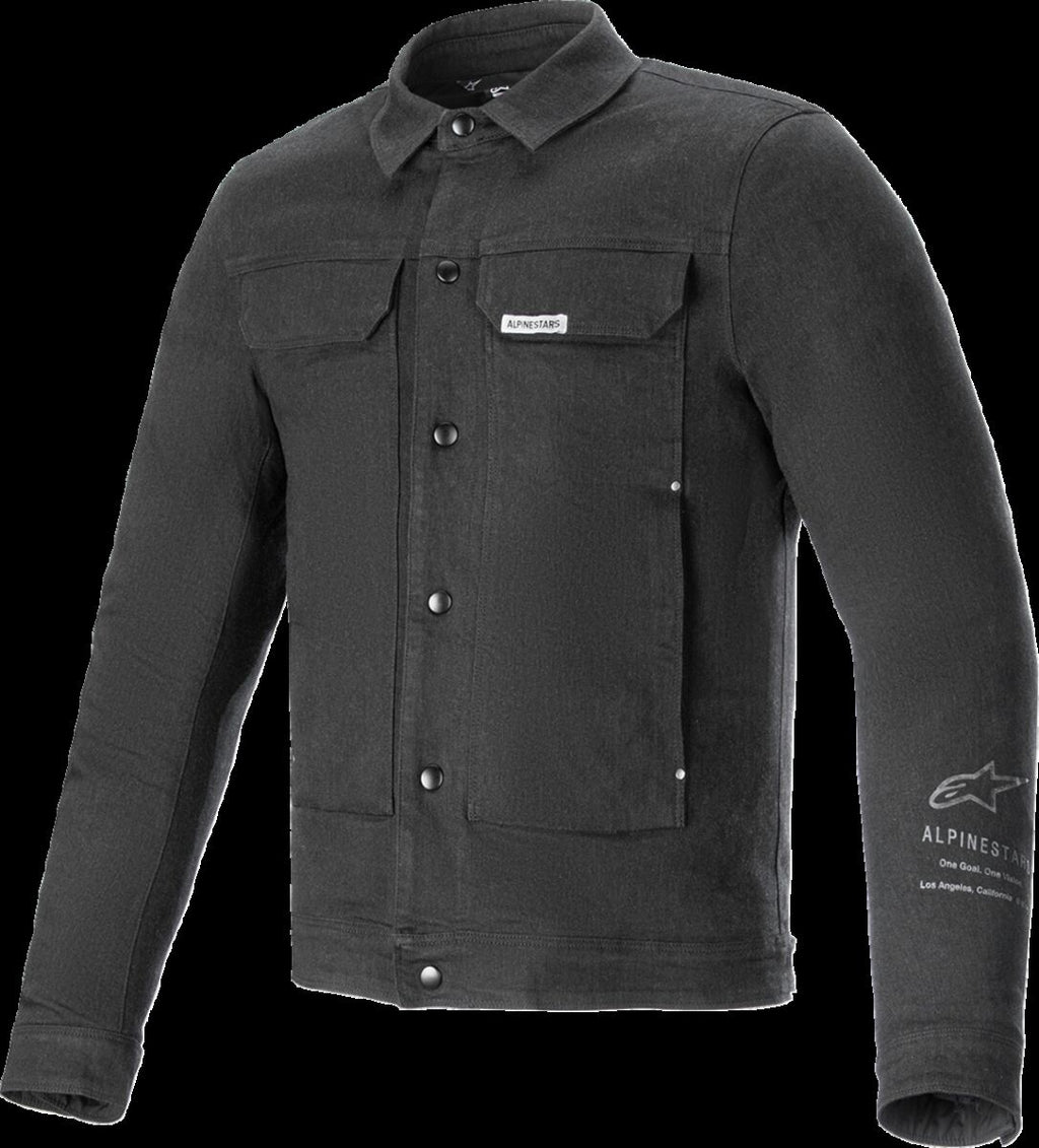 JACKET GARAGE GRAY/BK XL