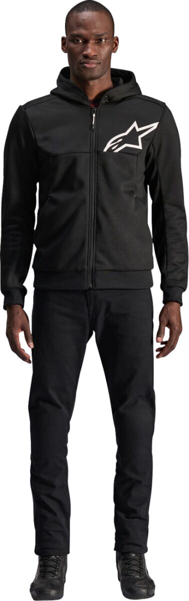 JACKET/HOODIE CHROME V2 BLK/WH