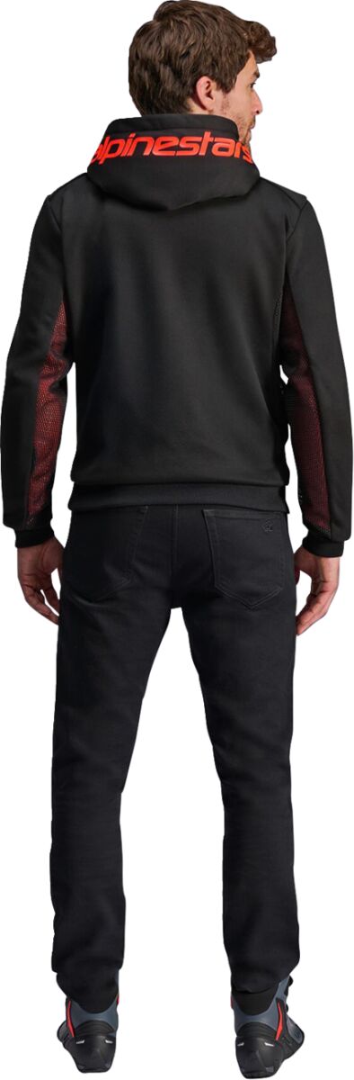 JACKET/HOODIE CHROME AIR BLK/R