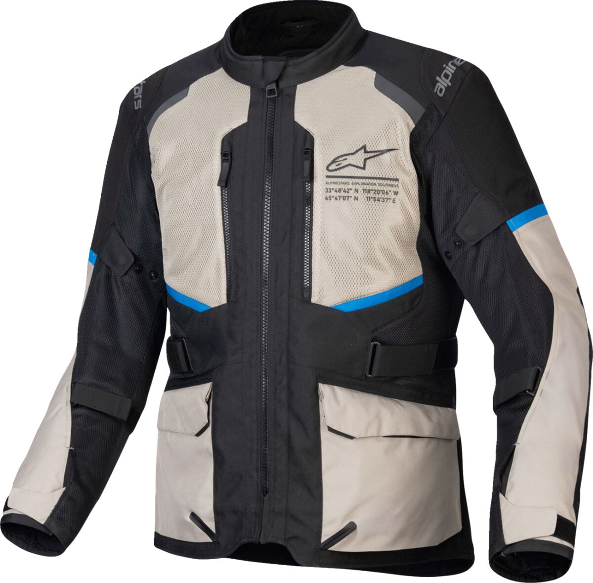 JACKET ANDES AIR BLK/GRY/BLUE