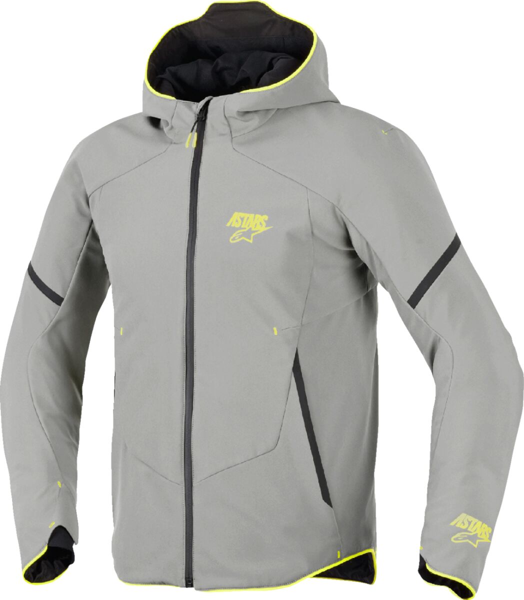 JACKET AEROSHELL GRAY/YELLOW X