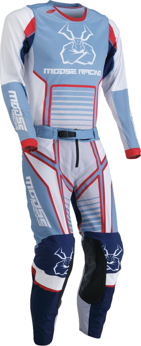 PANT AGROID GY/BL 30