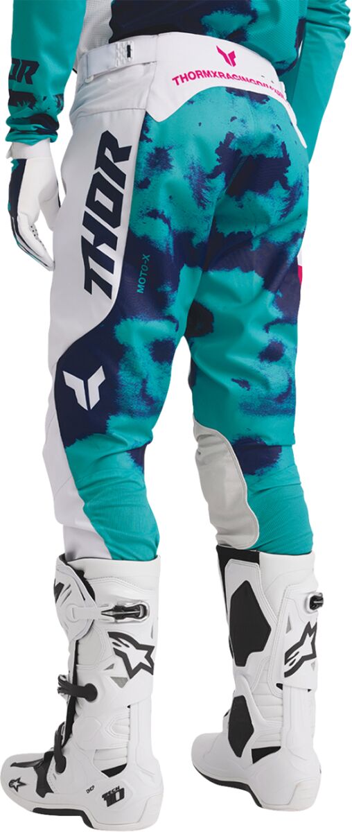 PANT LAUNCHMODE BLEACH WHT/AQ