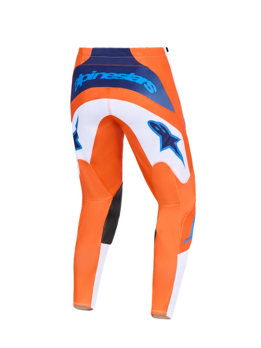 PANT FLUID GRID ORAN/BLUE 38