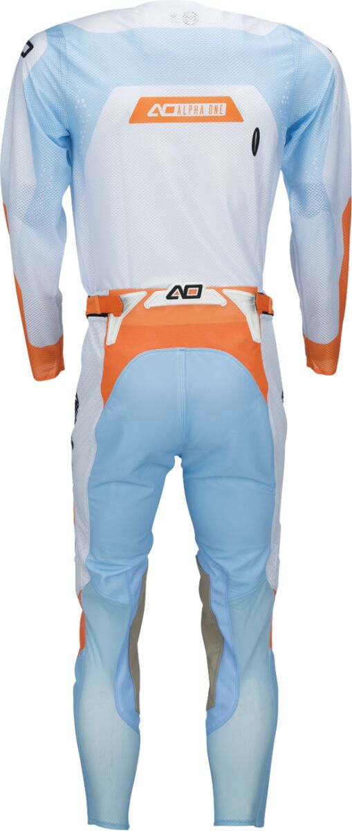 PANT ALPHA ONE WHITE/BLUE 38