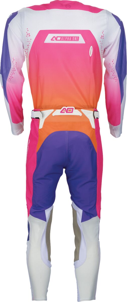 PANT ALPHA ONE ORANGE/PURPLE 2