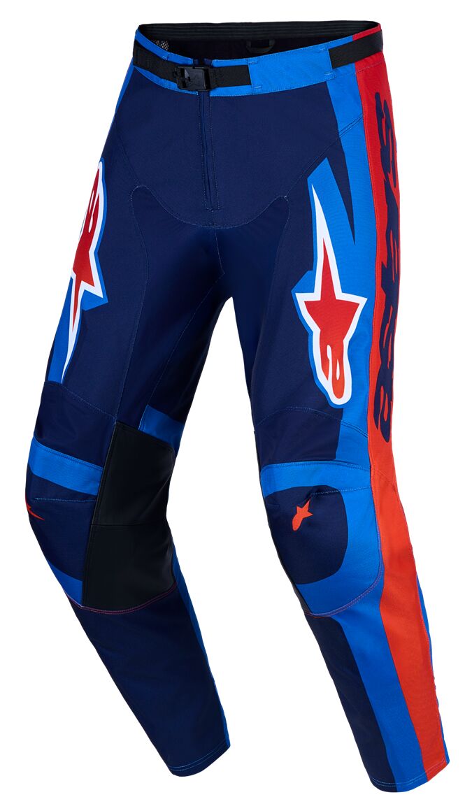 PANT RACER HUNT BLUE/RED 32
