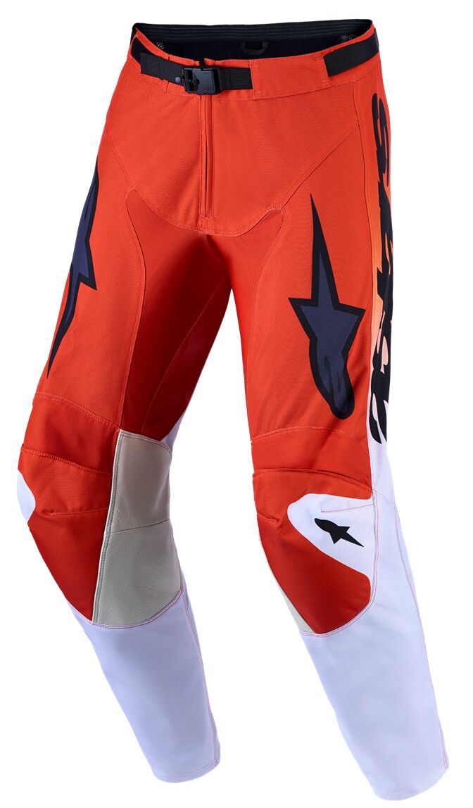 PANT RACER AMBER RED/LIL/BLK 4