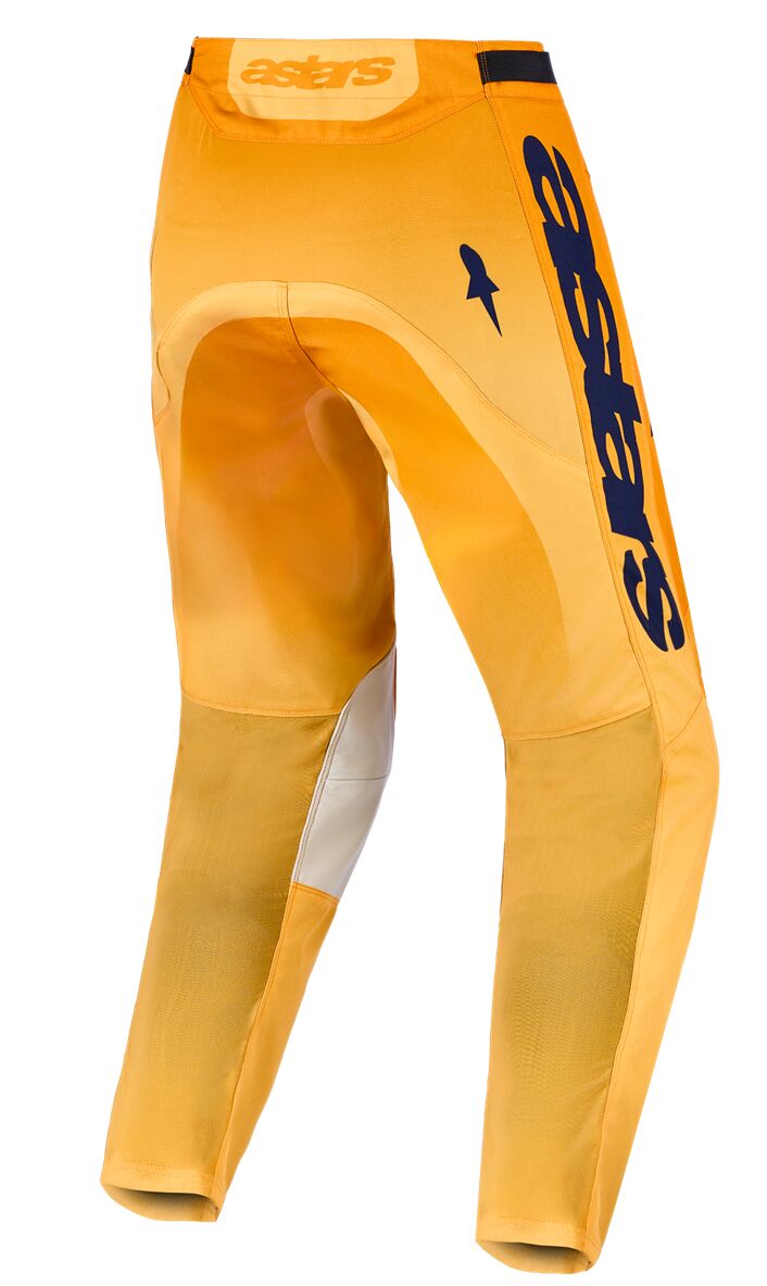PANT RACER AMBER ORG/GLD/BLU 3