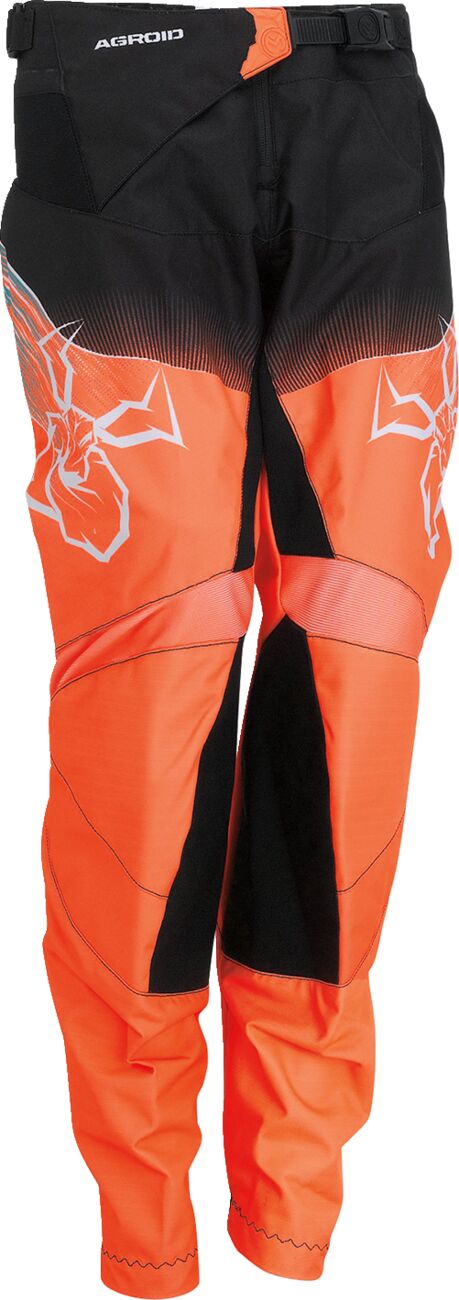PANT YTH AGRD TL/OR/BK 18