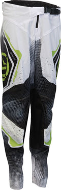 PANT YTH QUALIFIER WHITE/BLACK