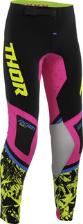 PANT YTH SPORTMODE PUNKD BK/FU
