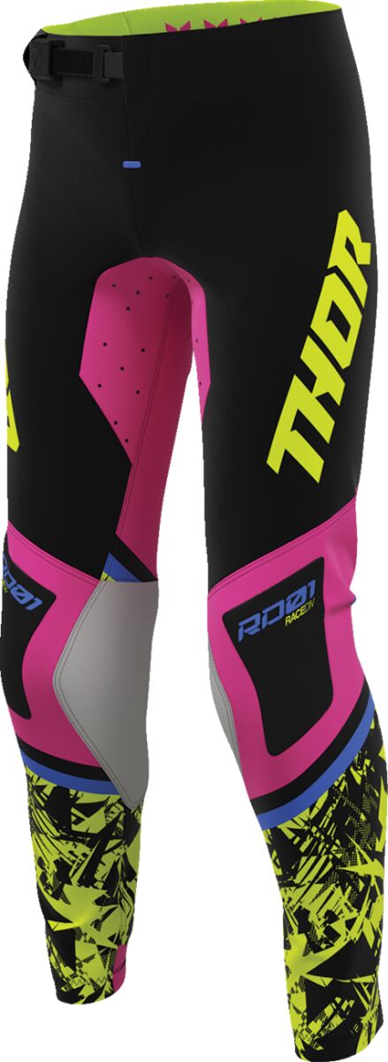 PANT YTH SPORTMODE PUNKD BK/FU