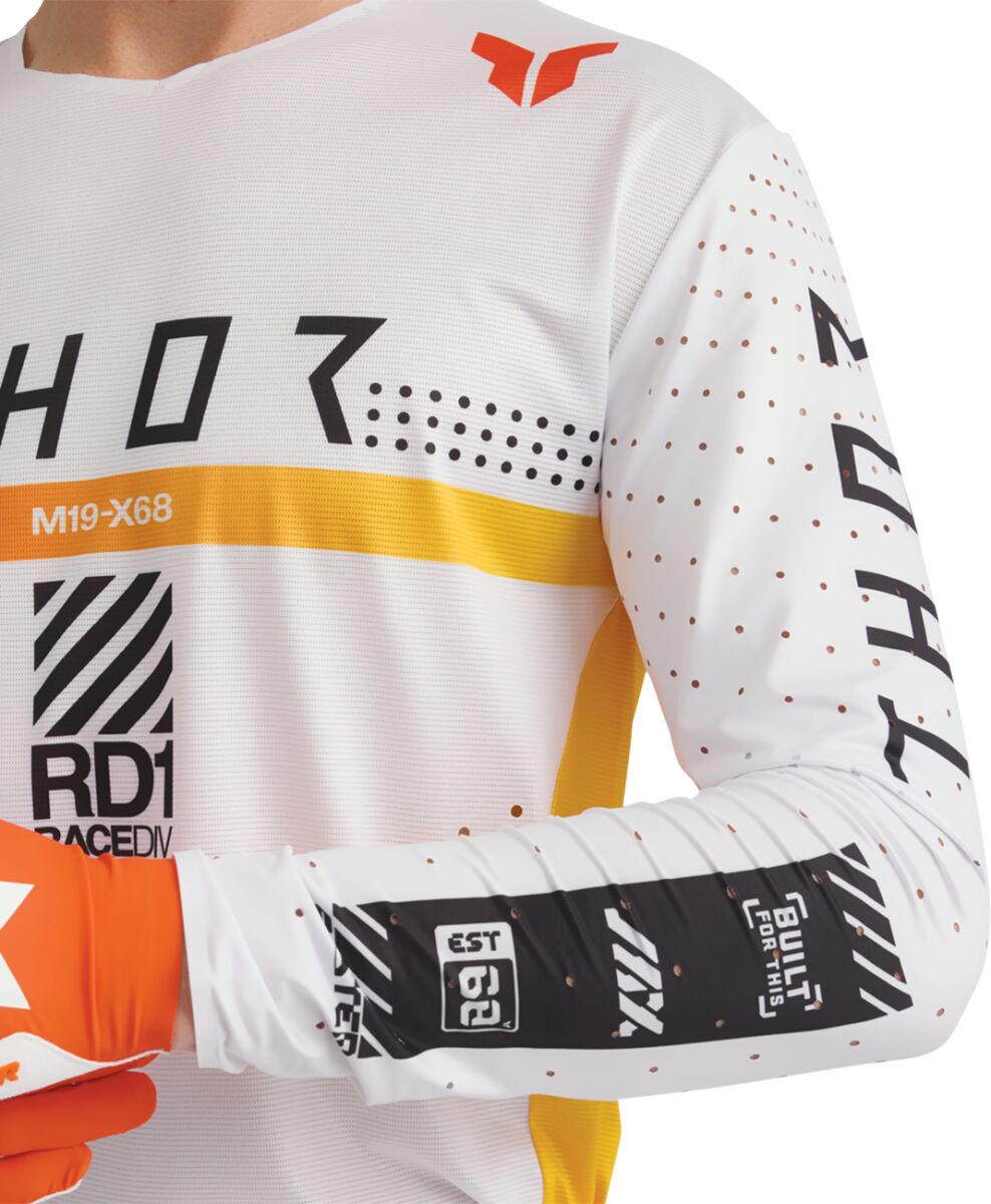 JERSEY SPORTMODE SYNTH WHITE M