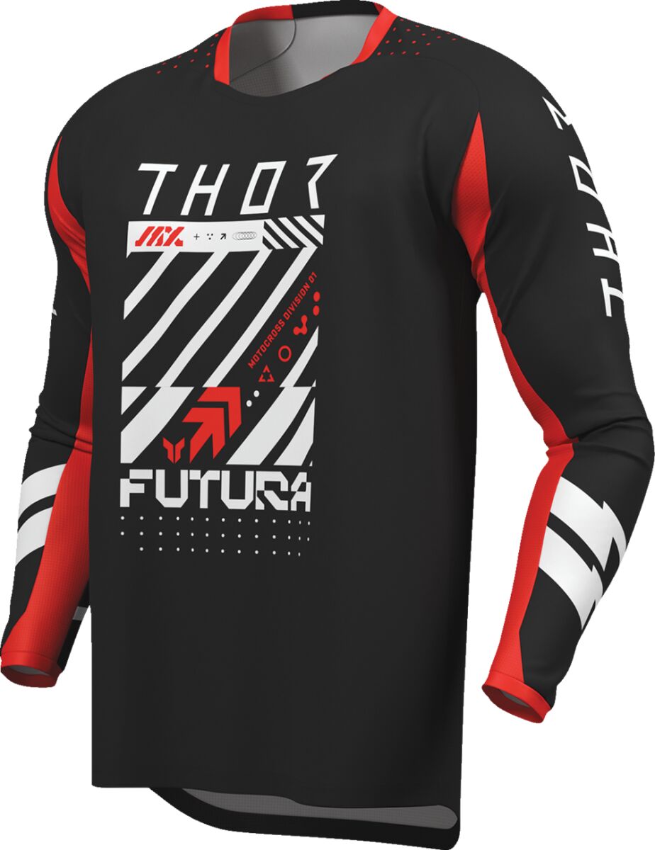 JERSEY LAUNCHMODE FUTURA BLK/R