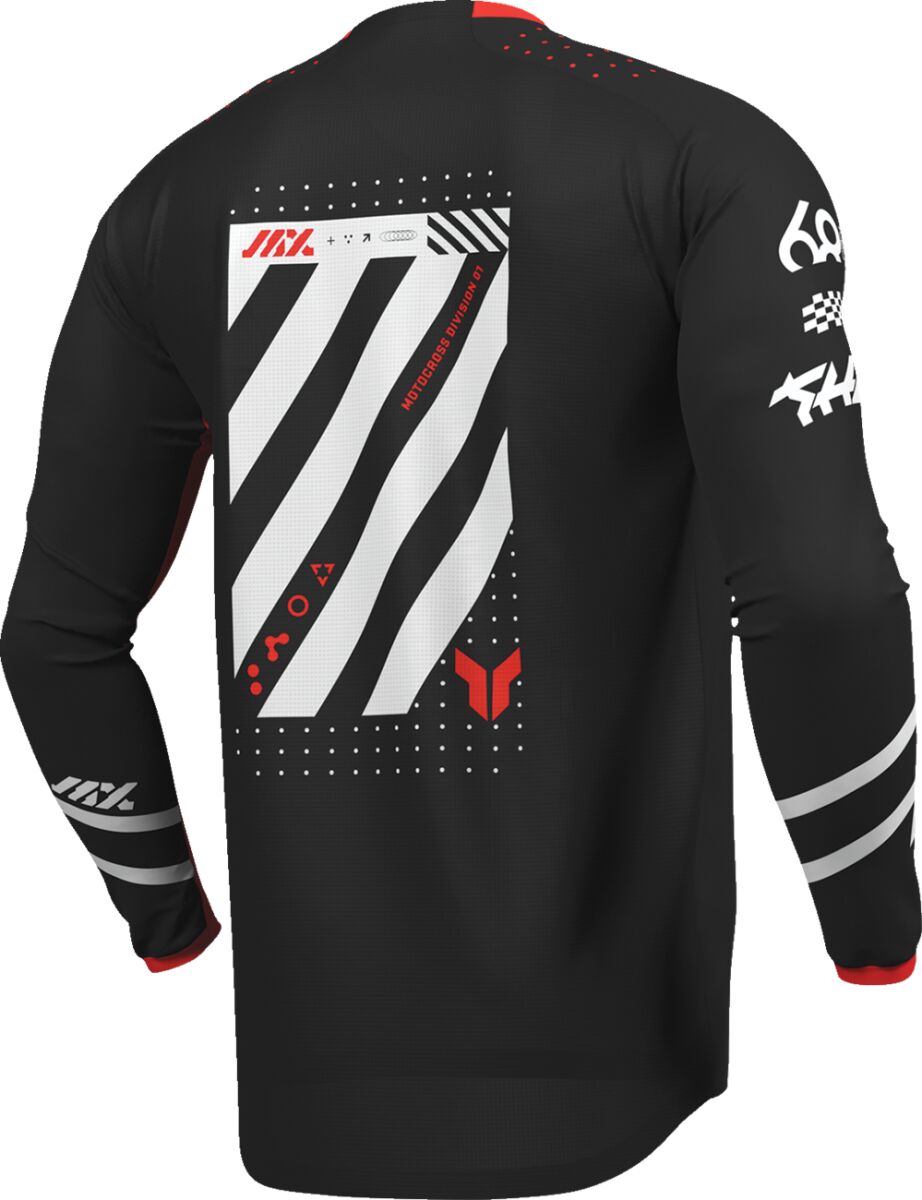 JERSEY LAUNCHMODE FUTURA BLK/R