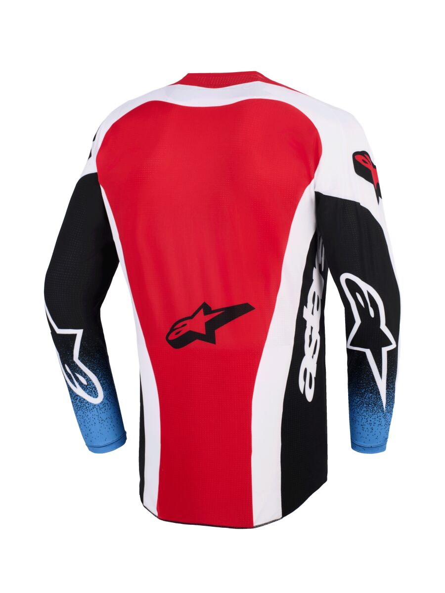 JERSEY TECHSTAR KNIF BLK/WH/RE