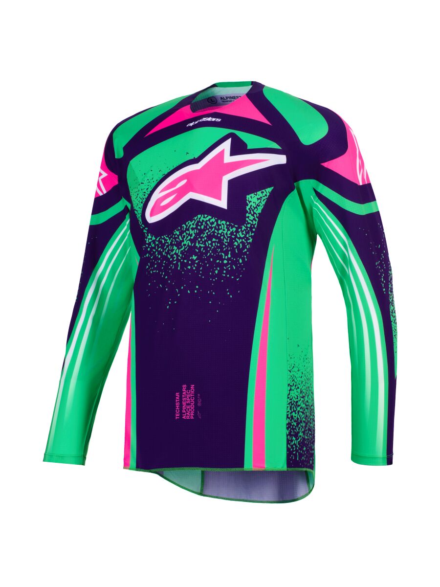 JERSEY TECHSTAR NOMUR PURP/GR/