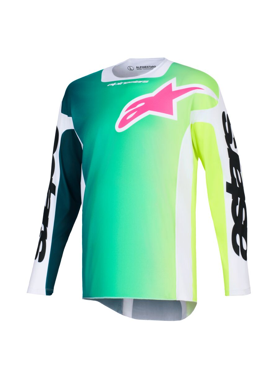 JERSEY RACER PORTL GRN/WH/BLK