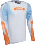JERSEY ALPHA ONE WHITE/BLUE LG