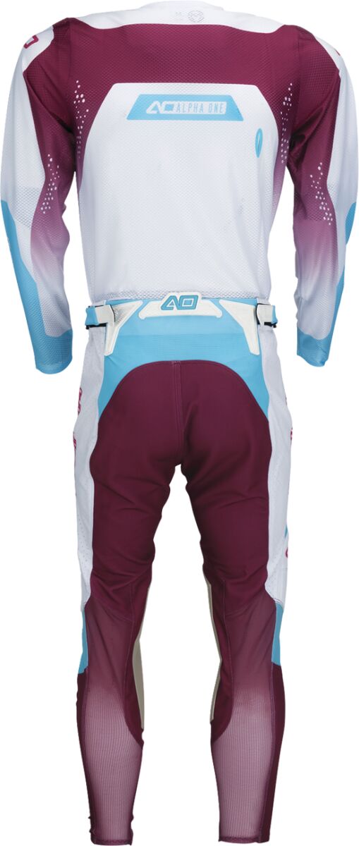 JERSEY ALPHA ONE WHITE/PURPLE