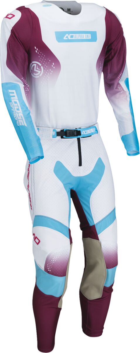 JERSEY ALPHA ONE WHITE/PURPLE