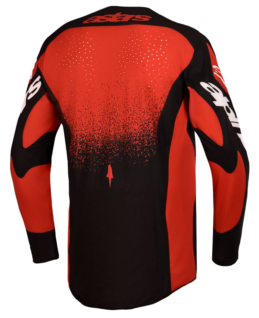 JERSEY TECHSTAR SWAN RED/BK/WH