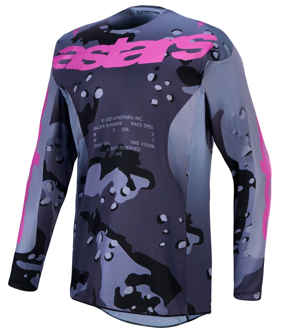 JERSEY RACER LONE GY/CAMO/PU M