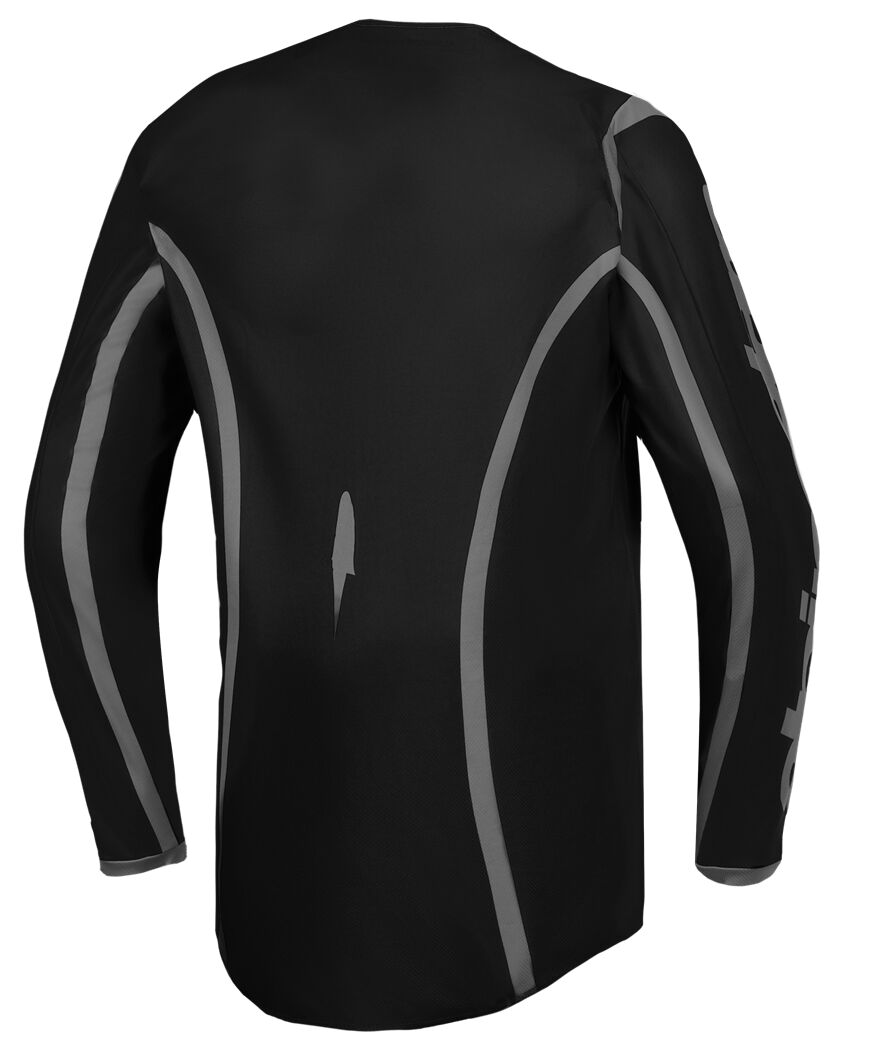 JERSEY FLUID APEX V2 BLK/SIL S