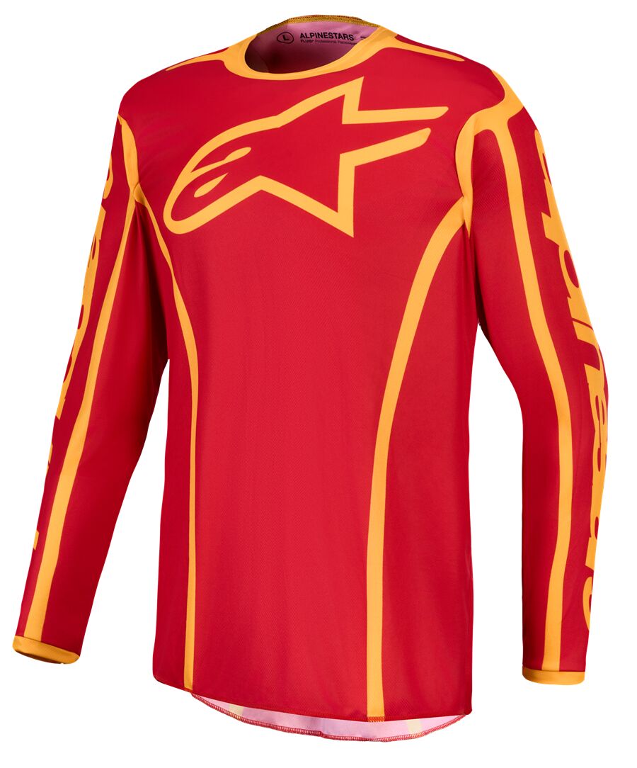 JERSEY FLUID APEX V2 RED/GLD M