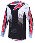 JERSEY FLUID DRAG BK/WH/BL/RD