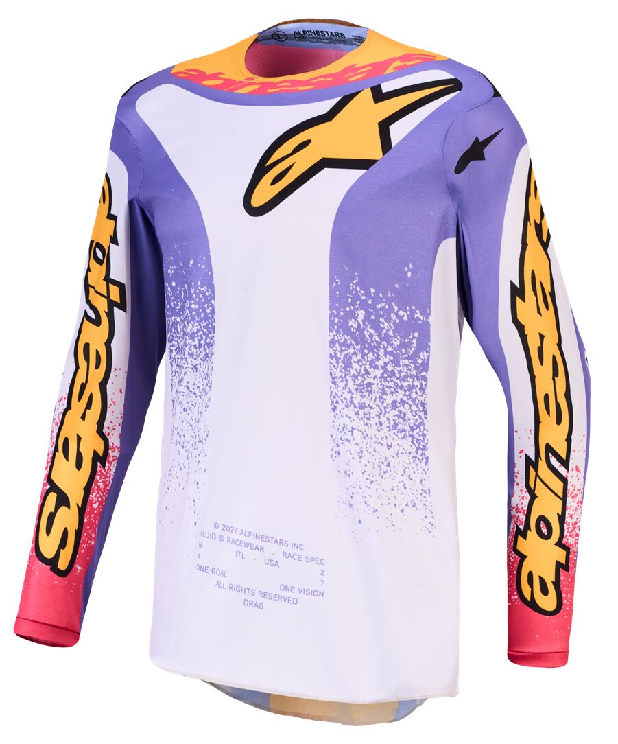 JERSEY FLUID DRAG LIL/BLU/GLD