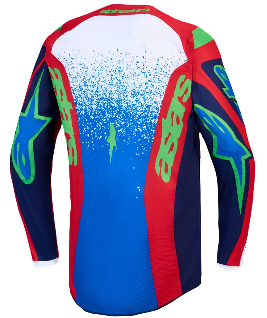 JERSEY FLUID DRAG BL/NV/RD/WH