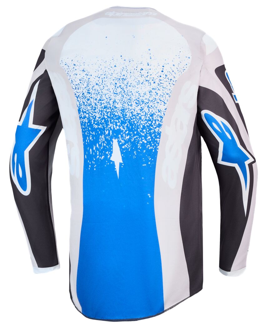 JERSEY FLUID DRAG GRY/LIL/BLU
