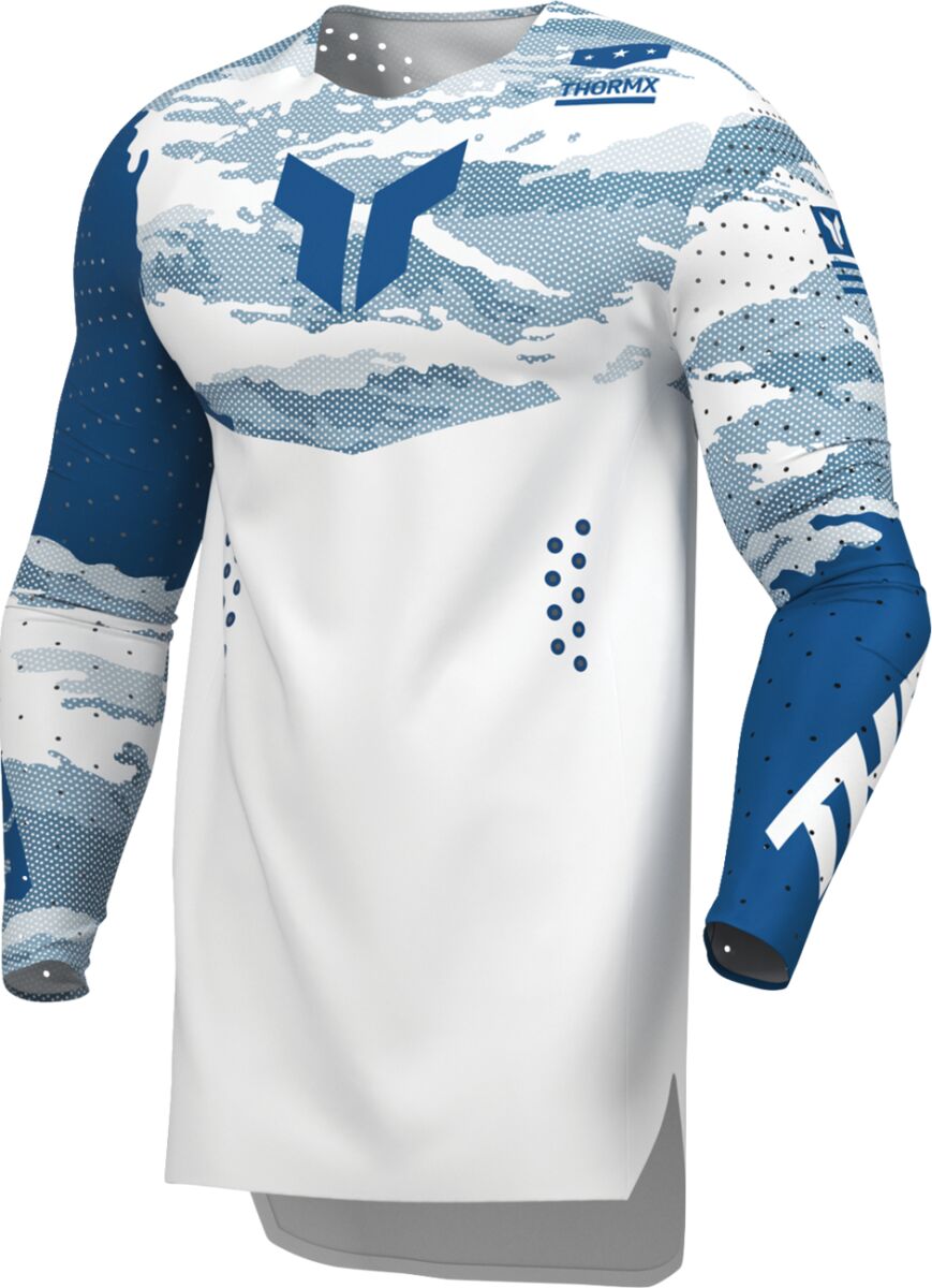 JERSEY SPORTMODE RECON WHITE/B