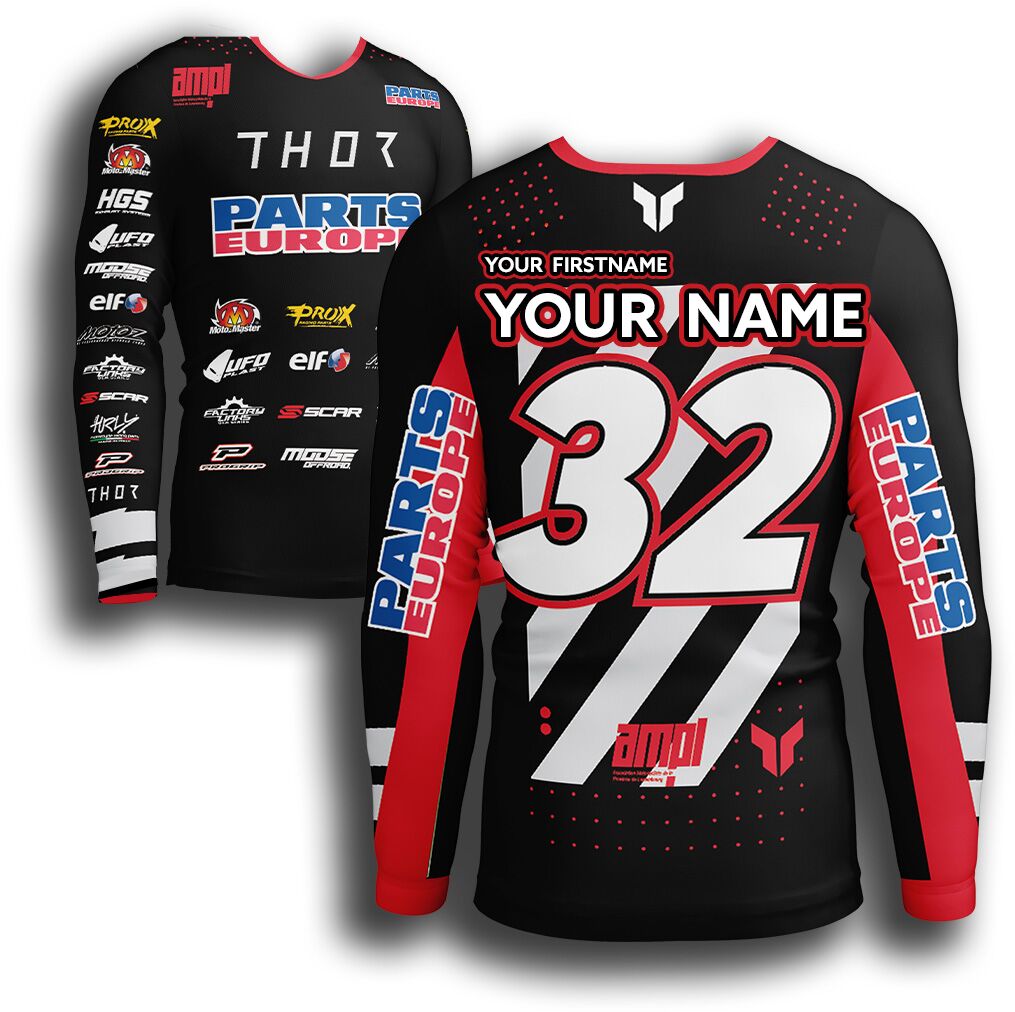 JERSEY LAUNCHMODE FUTURA BLK/R