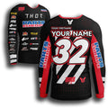 JERSEY LAUNCHMODE FUTURA BLK/R