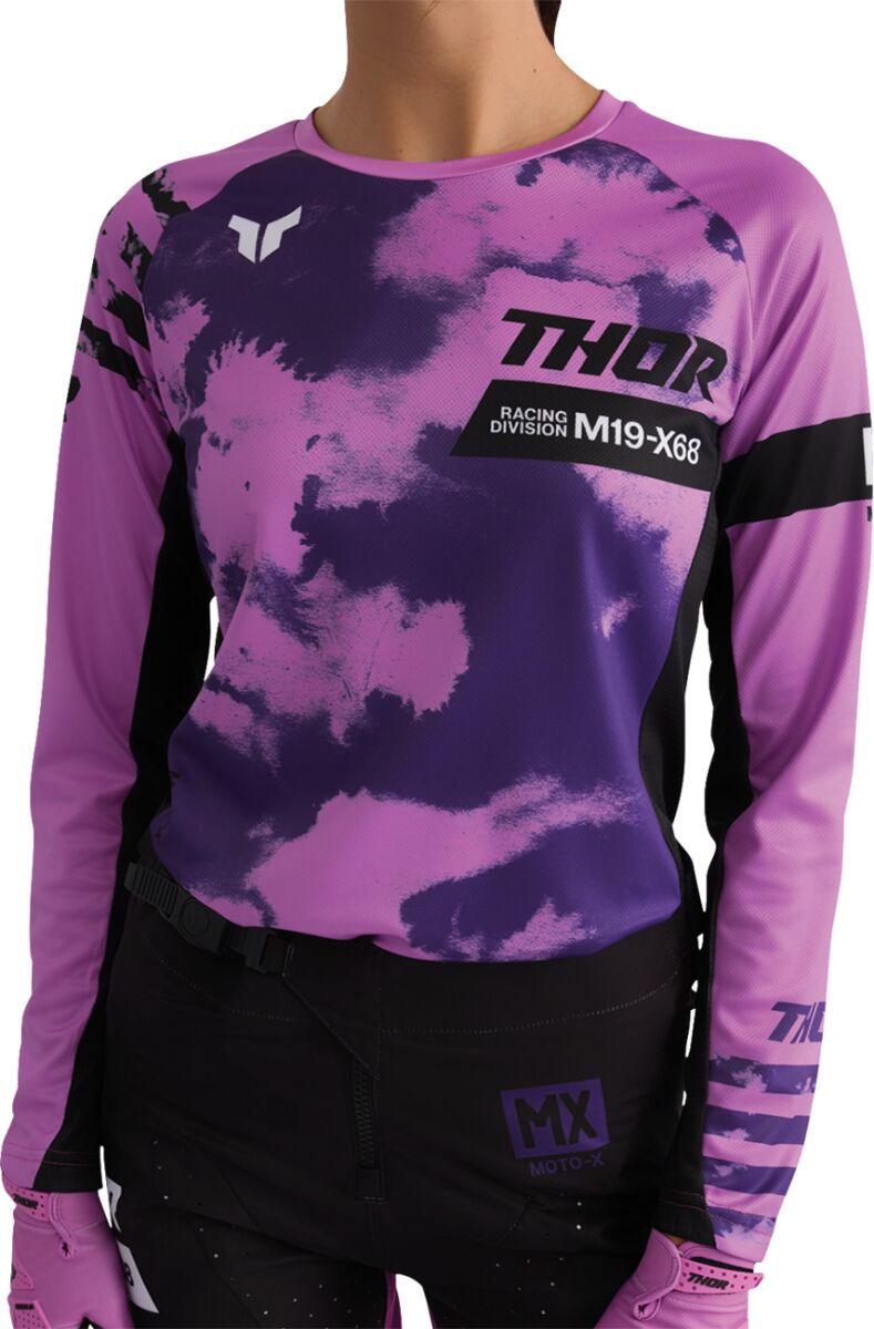 JERSEY WMN LAUNCHMODE BLEACH B