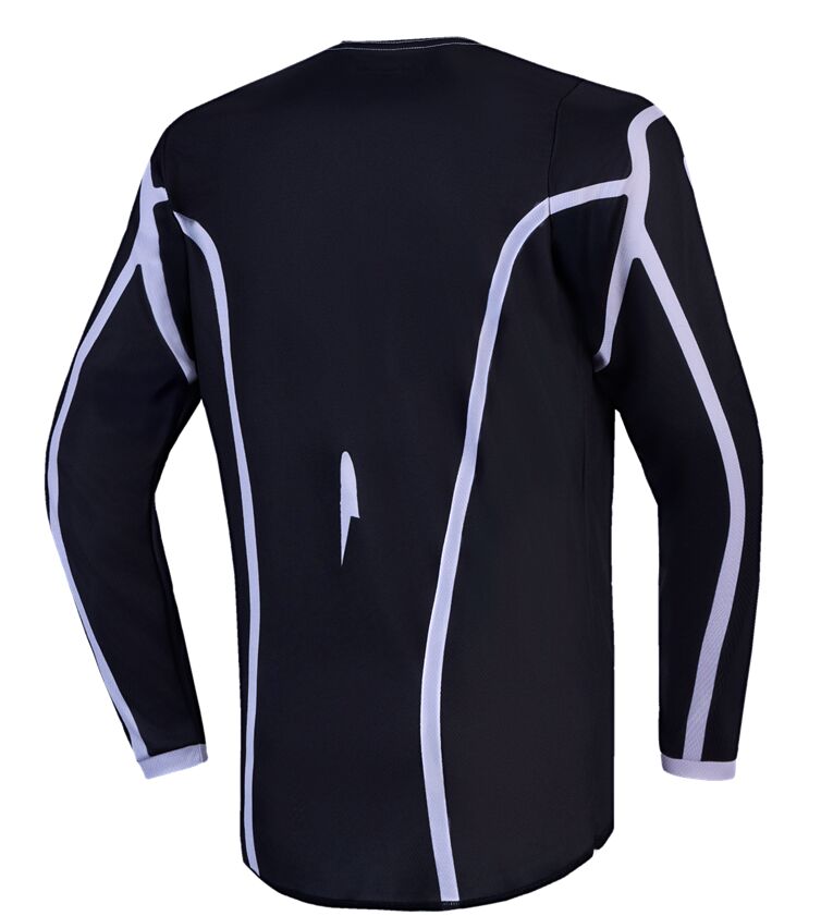 JERSEY YTH FLUID APEX V2 BLK/S