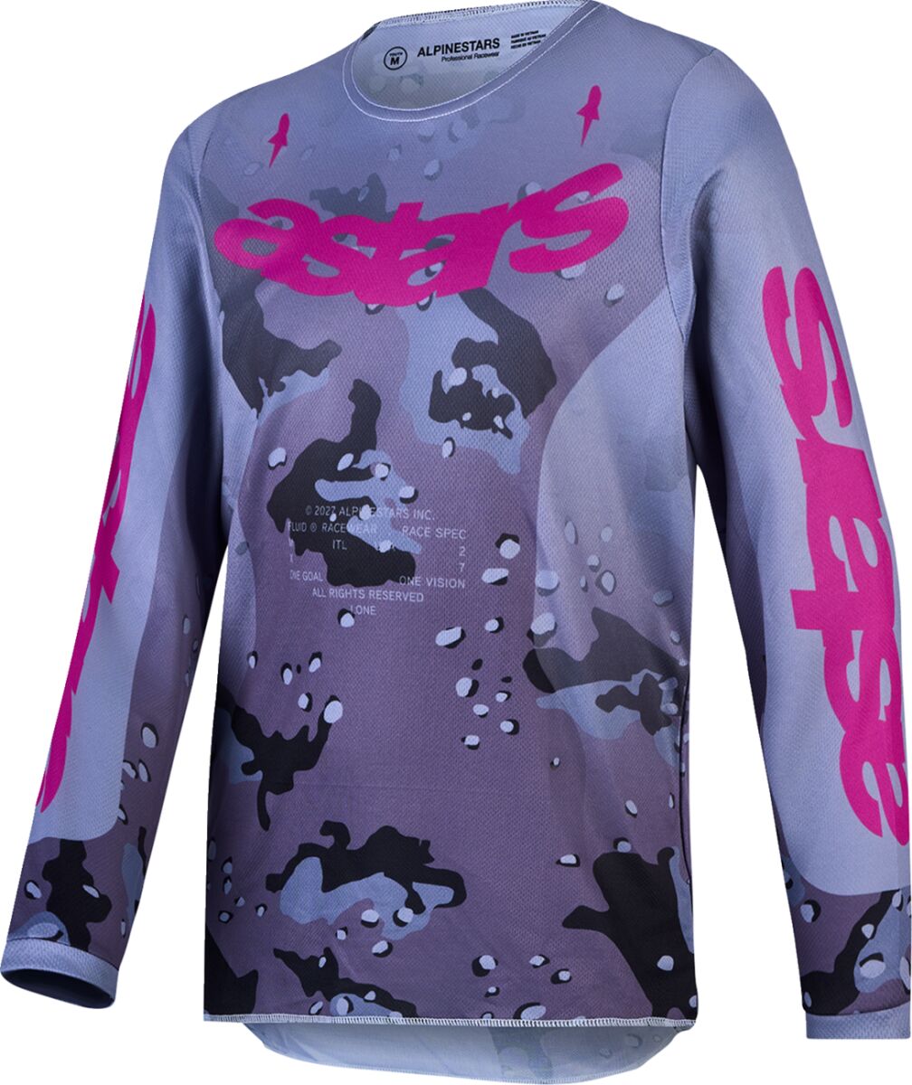 JERSEY YTH FLUID LONE GY/CAMO/