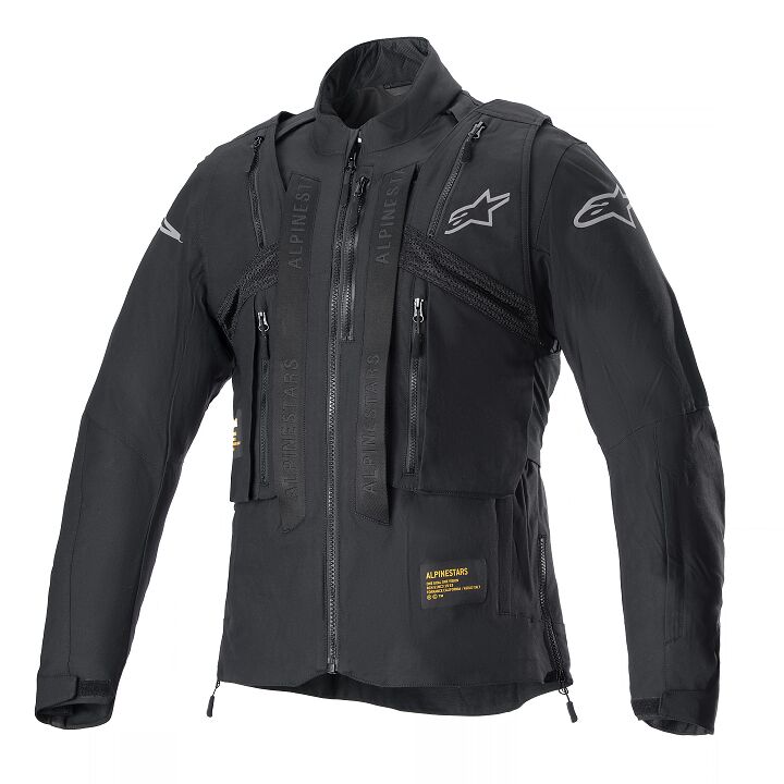 JACKET TECHDURA BLK/SILV 2X