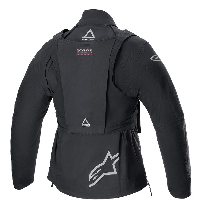 JACKET TECHDURA BLK/SILV 2X