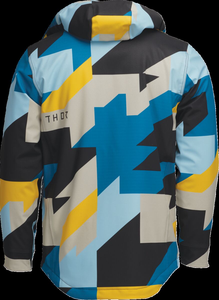 JACKET TOUR BRAVE BL/YL MD