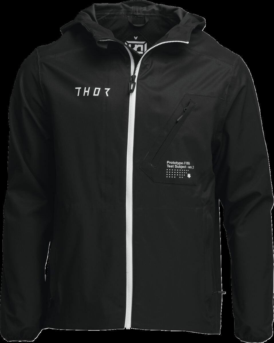 JACKET LITE SHELL UNIT BLACK M