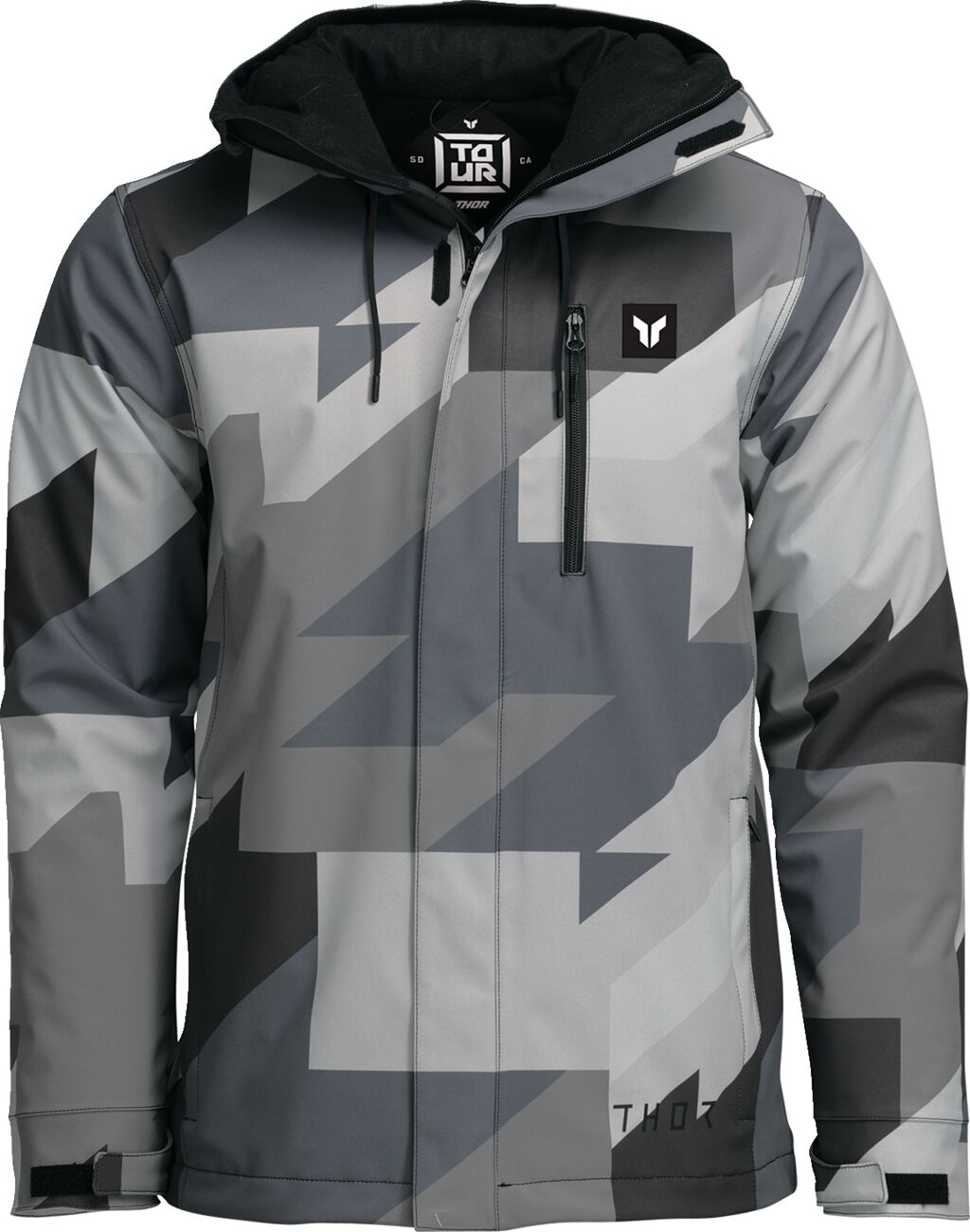 JACKET TOUR GY/BLK S