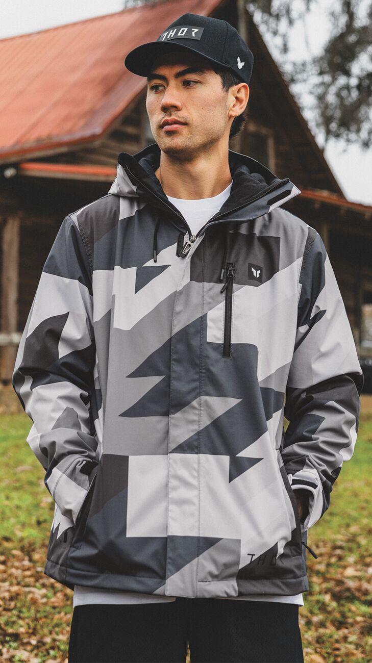 JACKET TOUR GY/BLK XL