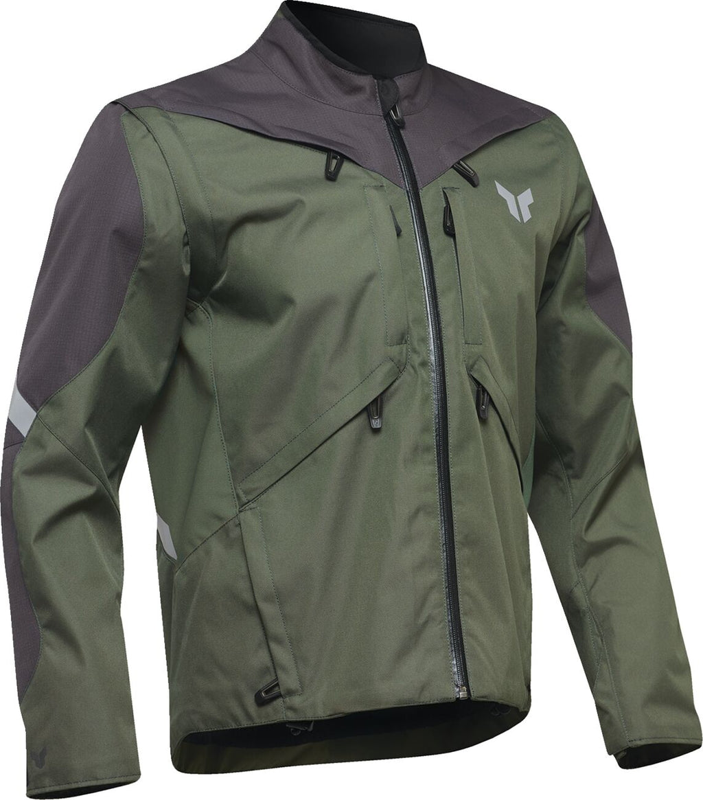 JACKET TERRAIN ARMY/CHARCOAL 3